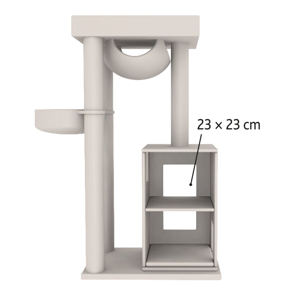 Kratzbaum XXL Amadeus-Pfoten Feinstes