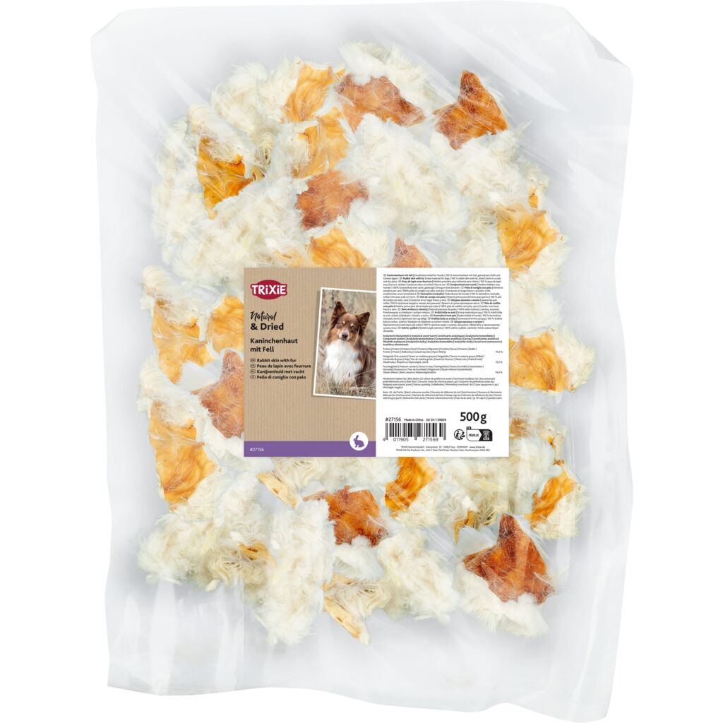Kaninchenhaut mit Fell-Pfoten Feinstes