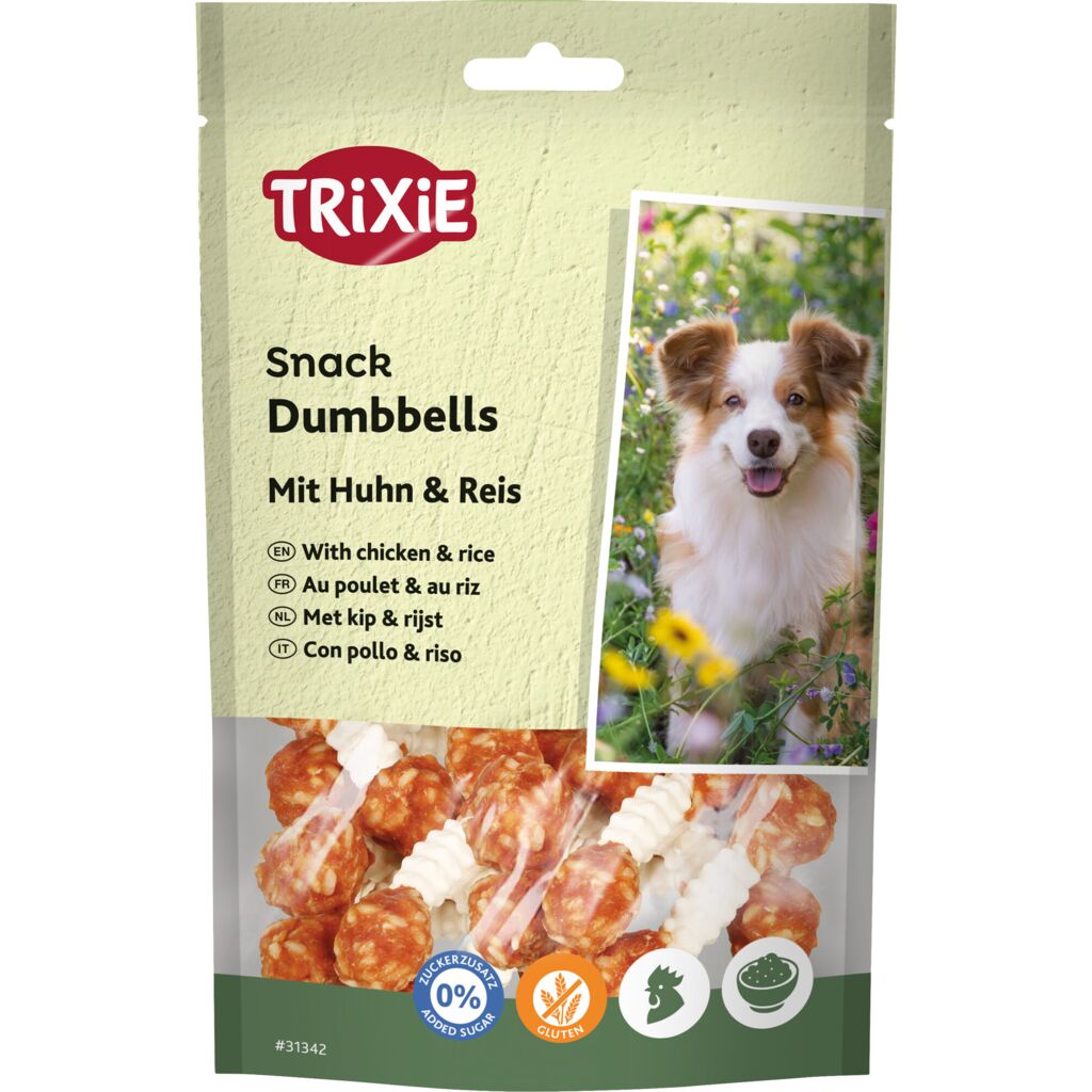 Dumbbells mit Huhn & Reis-Pfoten Feinstes