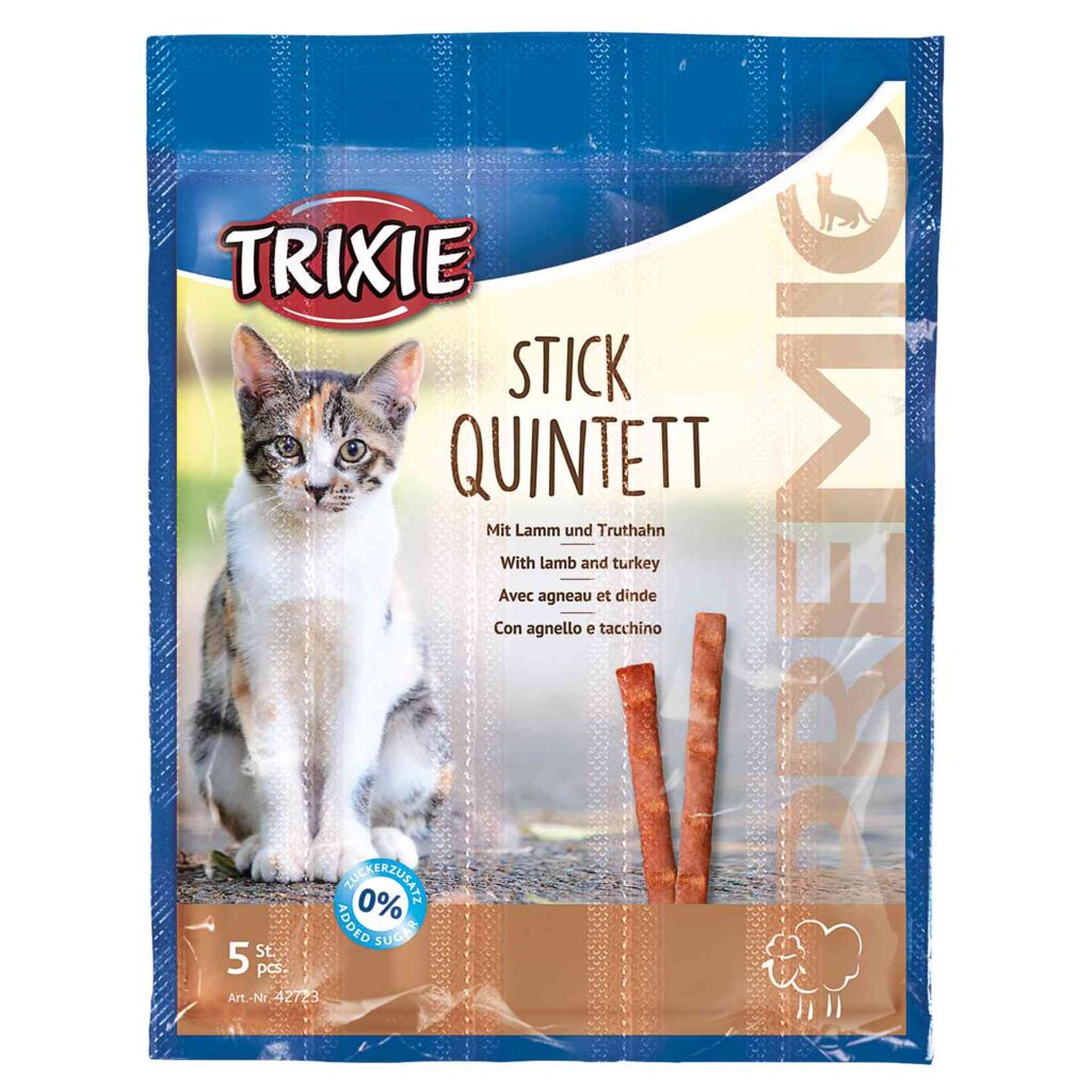 Premio Sticks Quintett mit Lamm & Truthahn-Pfoten Feinstes