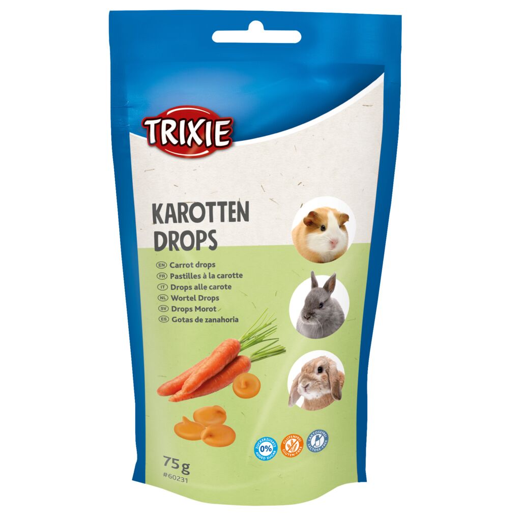 Karotten Drops-Pfoten Feinstes