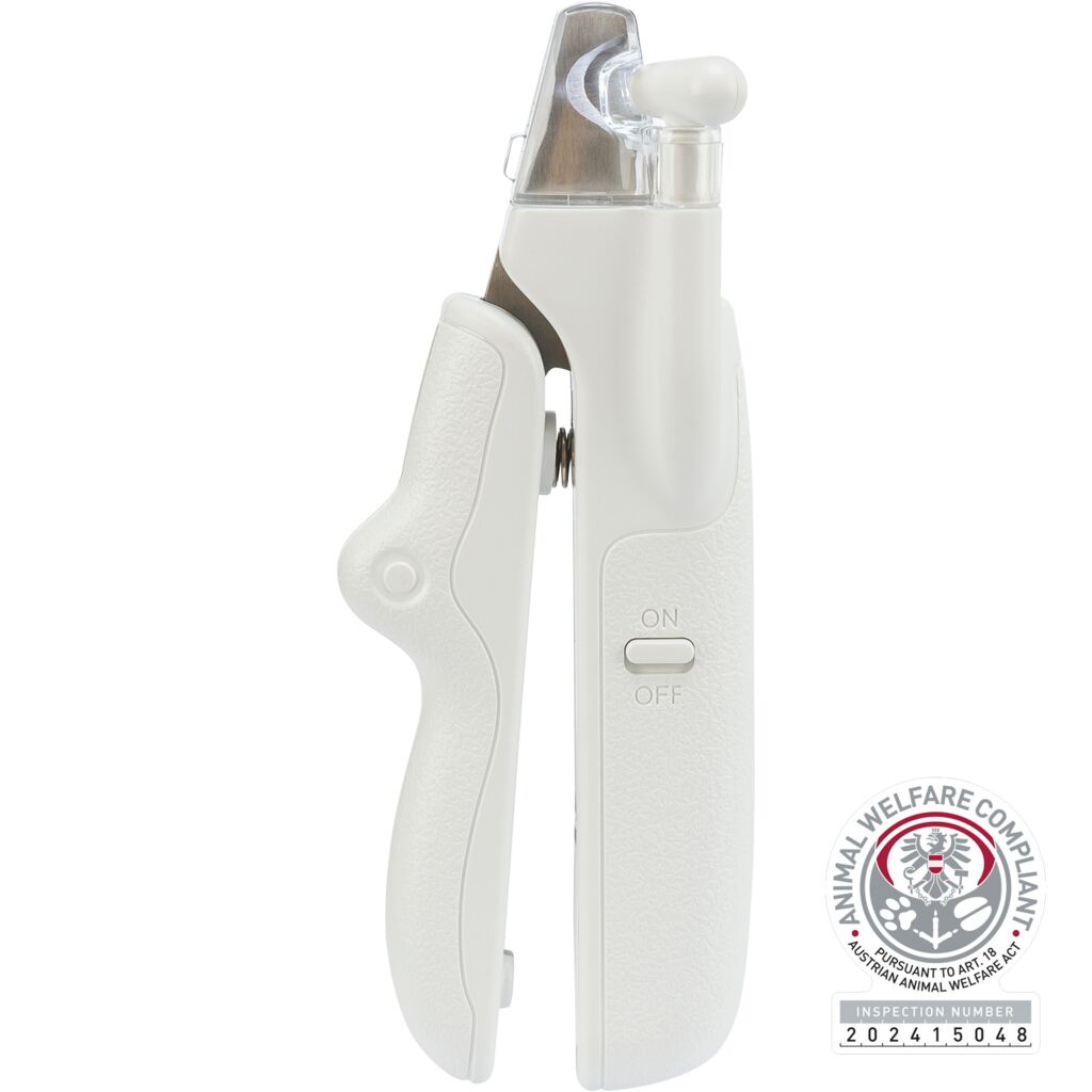 Krallenschere mit LED-Licht-Pfoten Feinstes