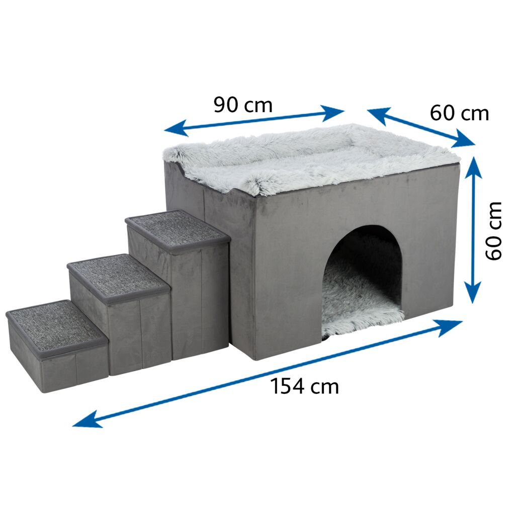 Höhle Harvey mit Treppe-Pfoten Feinstes