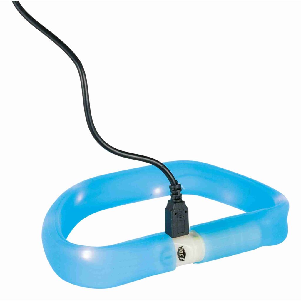 Flash Leuchtband USB, extra breit-Pfoten Feinstes