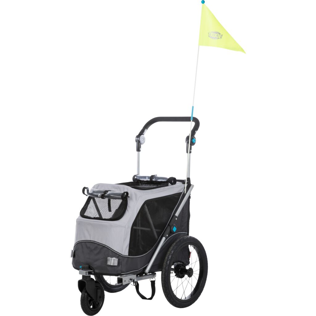 Fahrrad-Anhänger für Hunde-Pfoten Feinstes