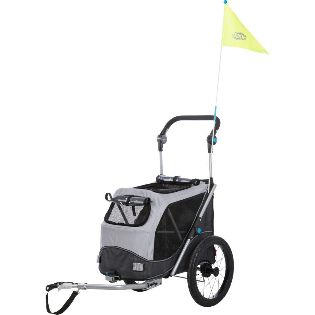Fahrrad-Anhänger für Hunde-Pfoten Feinstes
