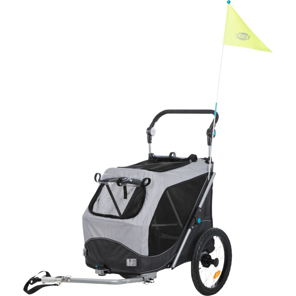 Fahrrad-Anhänger für Hunde-Pfoten Feinstes