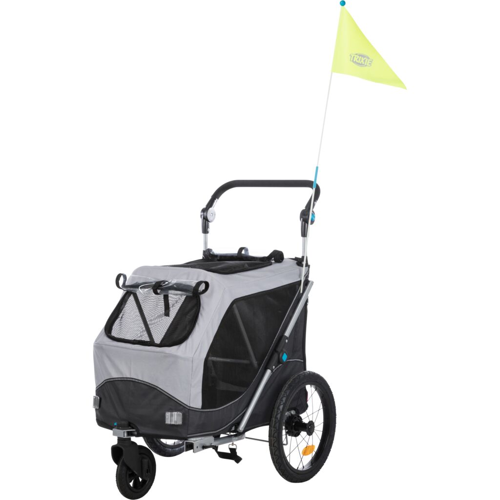 Fahrrad-Anhänger für Hunde-Pfoten Feinstes