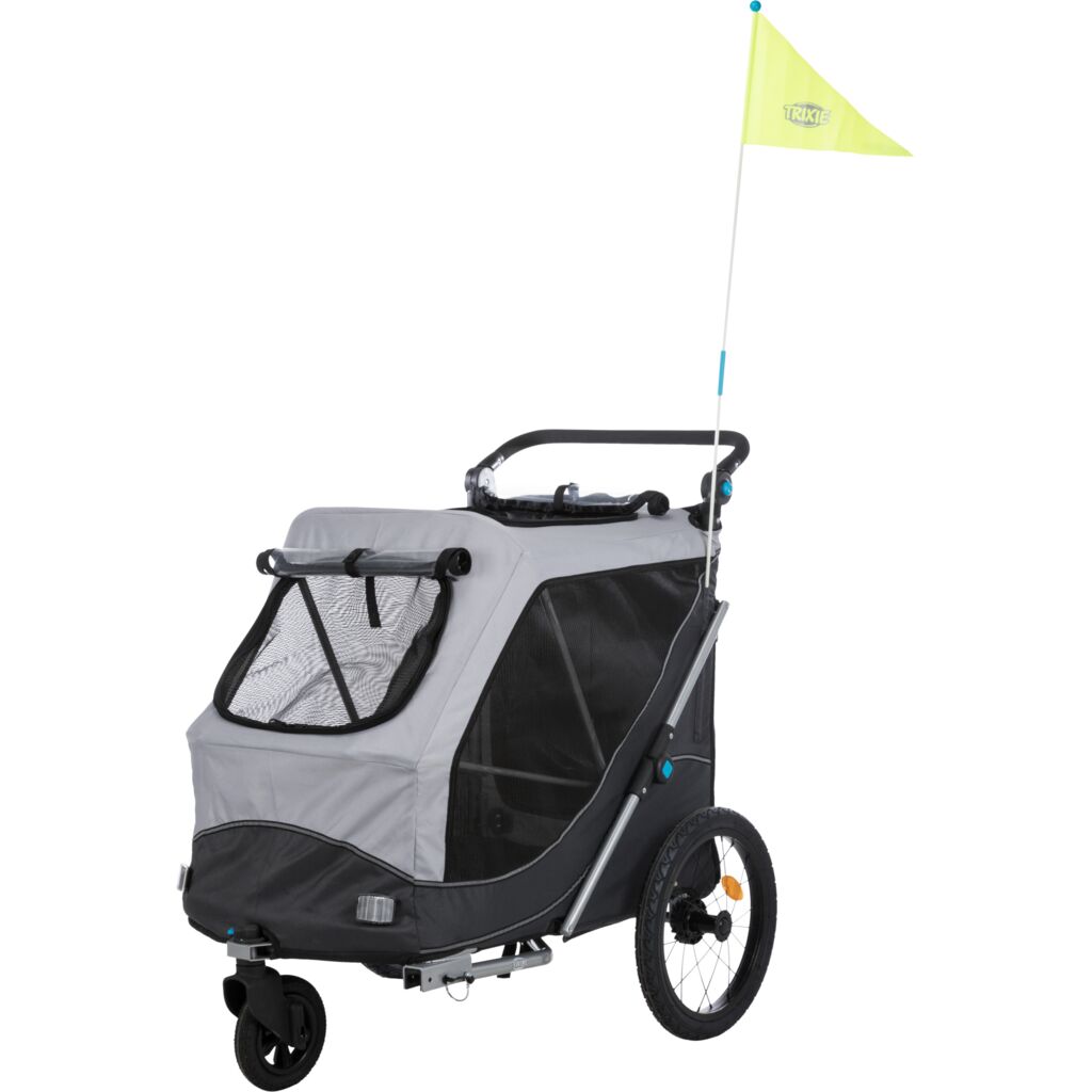 Fahrrad-Anhänger für Hunde-Pfoten Feinstes