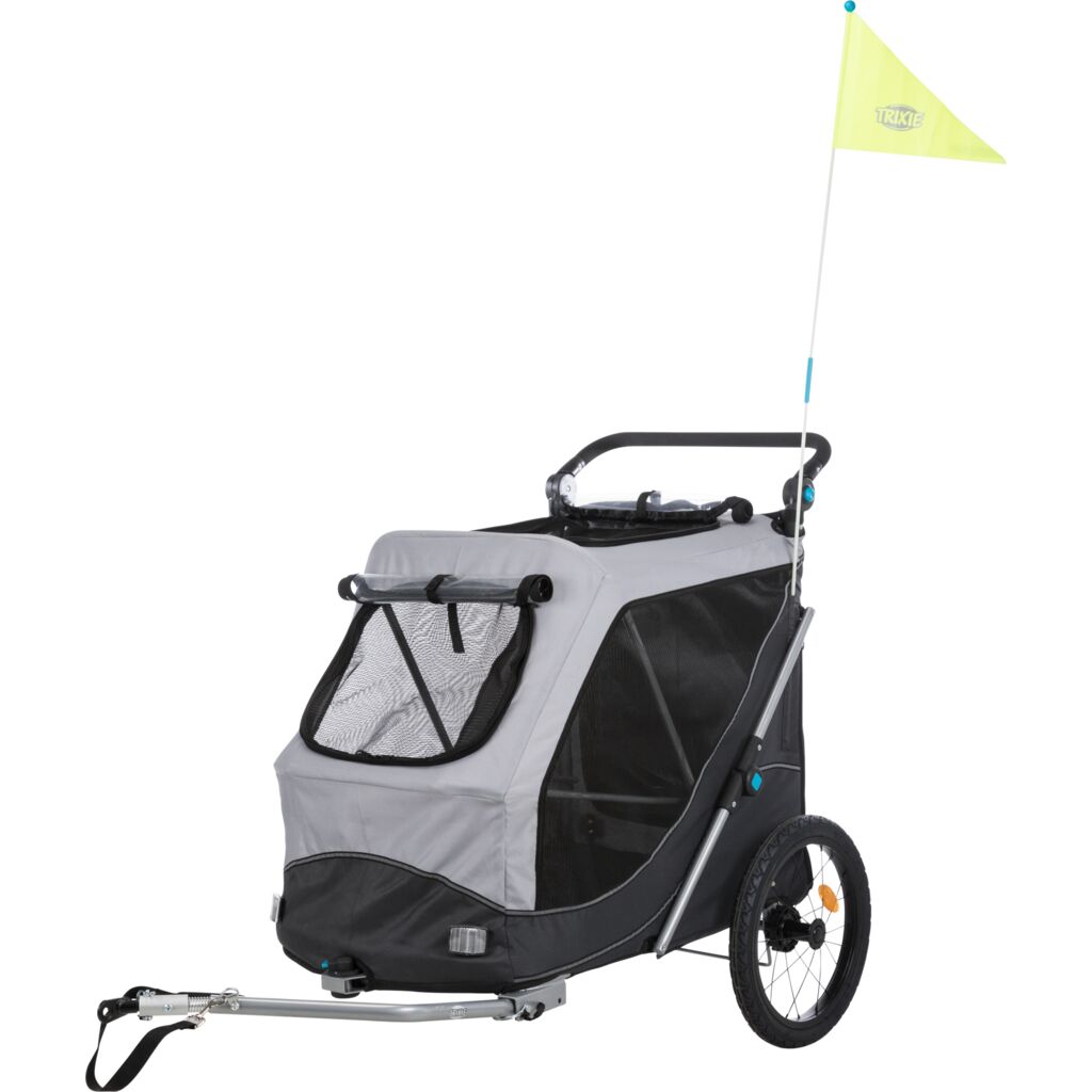 Fahrrad-Anhänger für Hunde-Pfoten Feinstes
