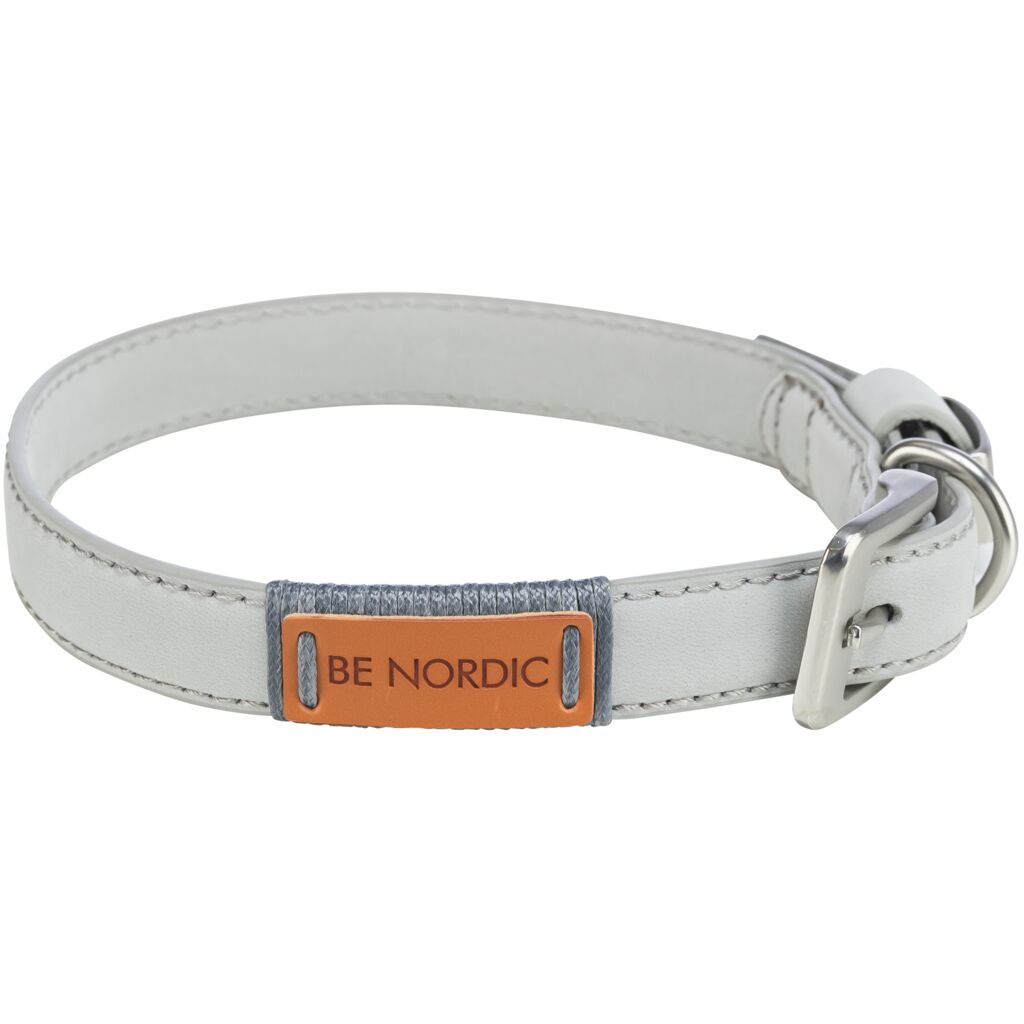 BE NORDIC Leder-Halsband-Pfoten Feinstes