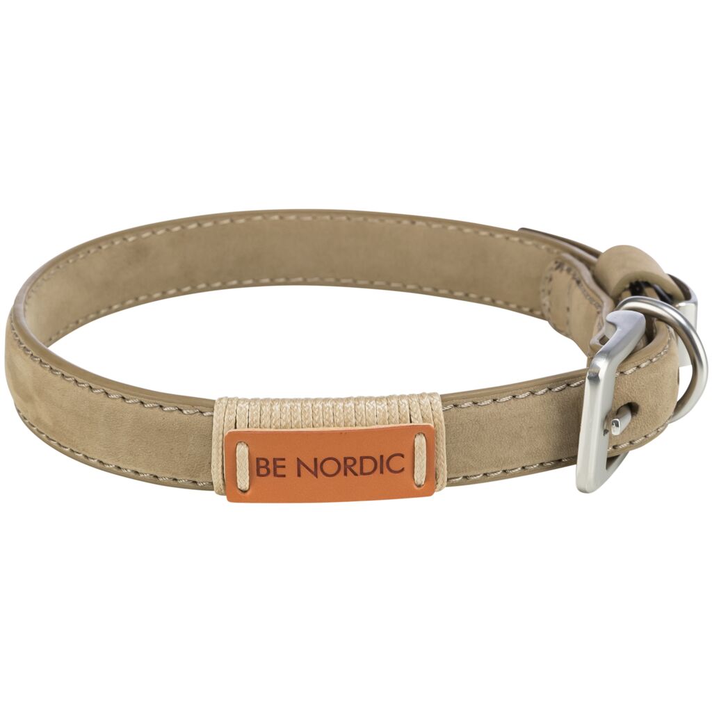 BE NORDIC Leder-Halsband-Pfoten Feinstes