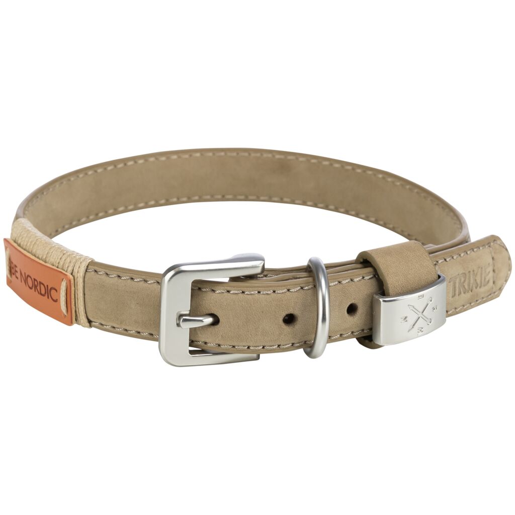 BE NORDIC Leder-Halsband-Pfoten Feinstes