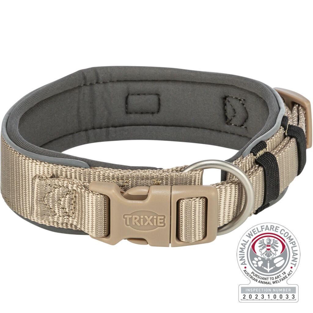Premium Halsband, extra breit-Pfoten Feinstes
