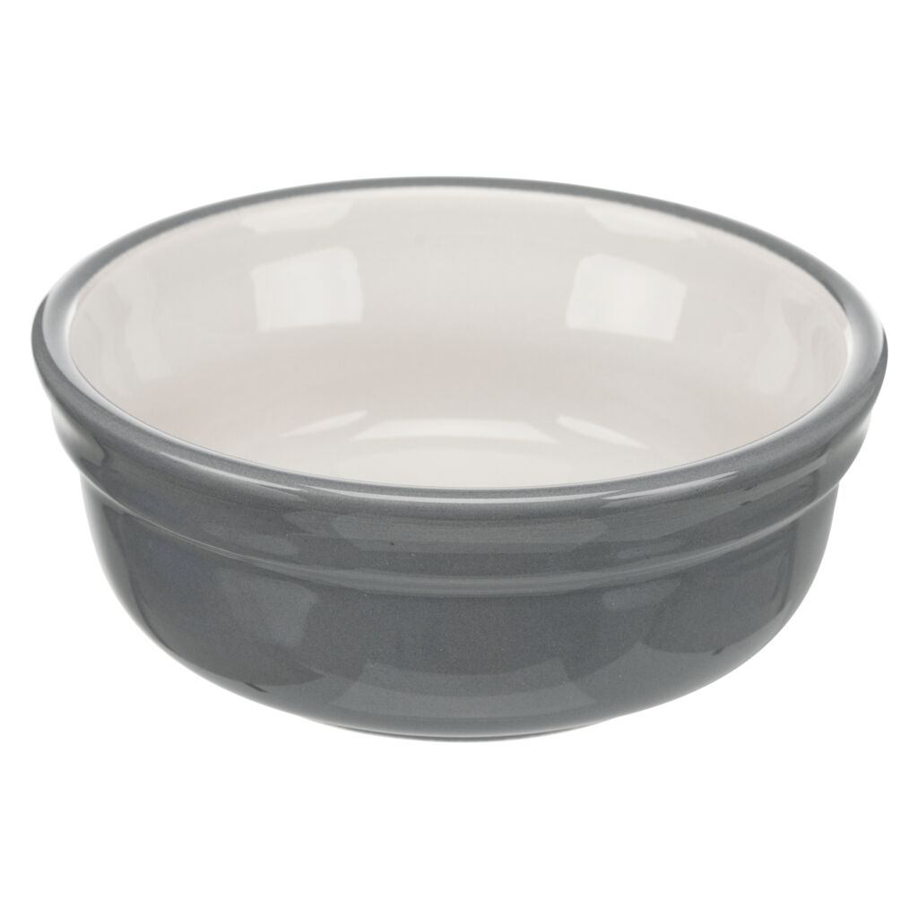 Napf-Set, Keramik/Metall-Pfoten Feinstes