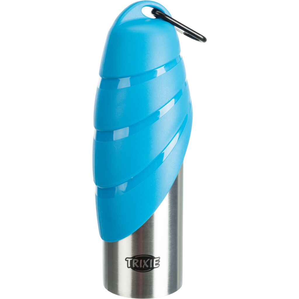 Edelstahl Flasche mit Trinknapf-Pfoten Feinstes