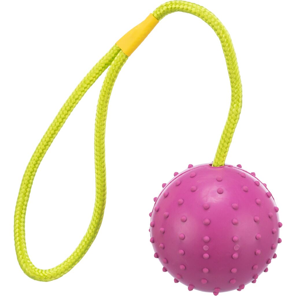 Ball am Seil, Naturgummi-Pfoten Feinstes