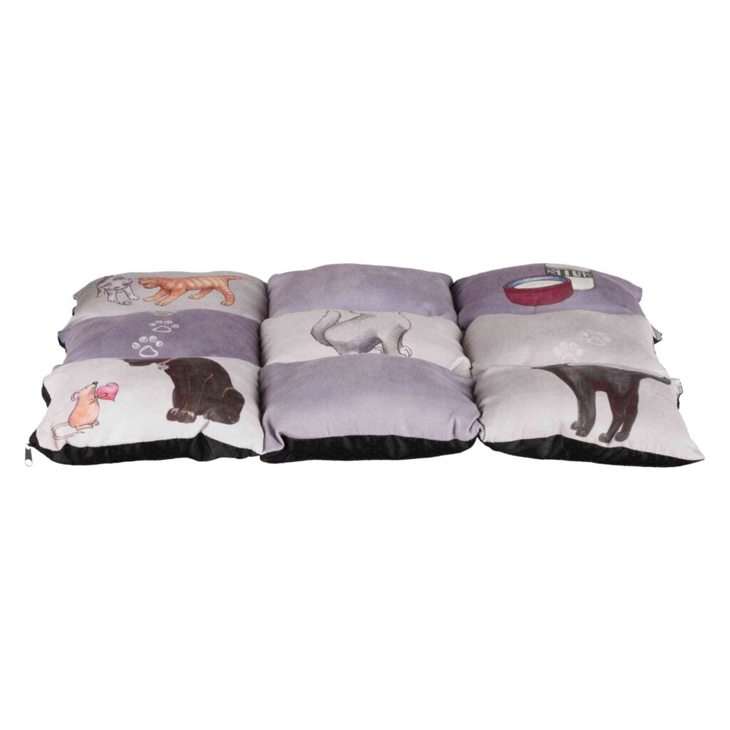 Liegematte Patchwork Cat-Pfoten Feinstes