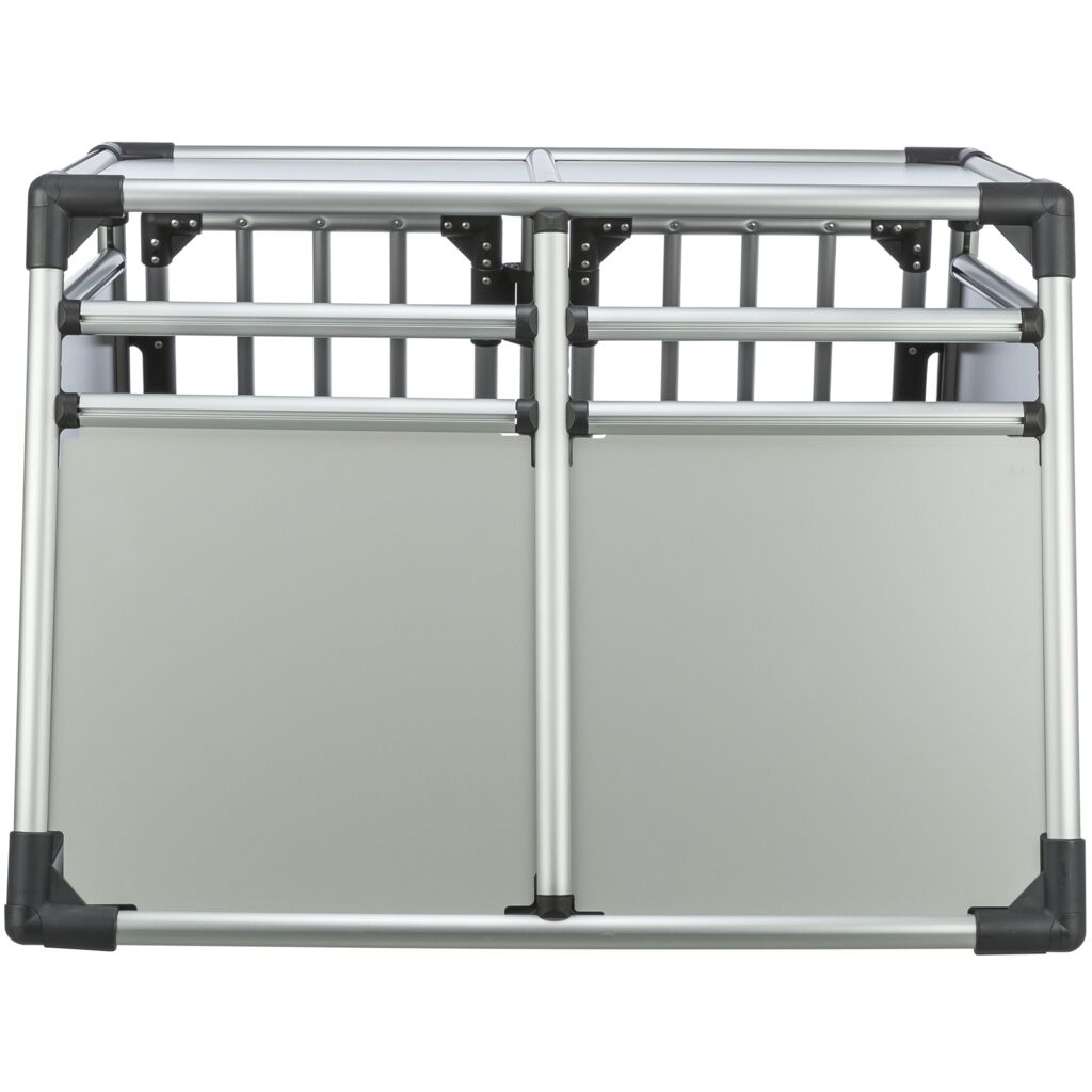 Doppel-Transportbox, Aluminium-Pfoten Feinstes