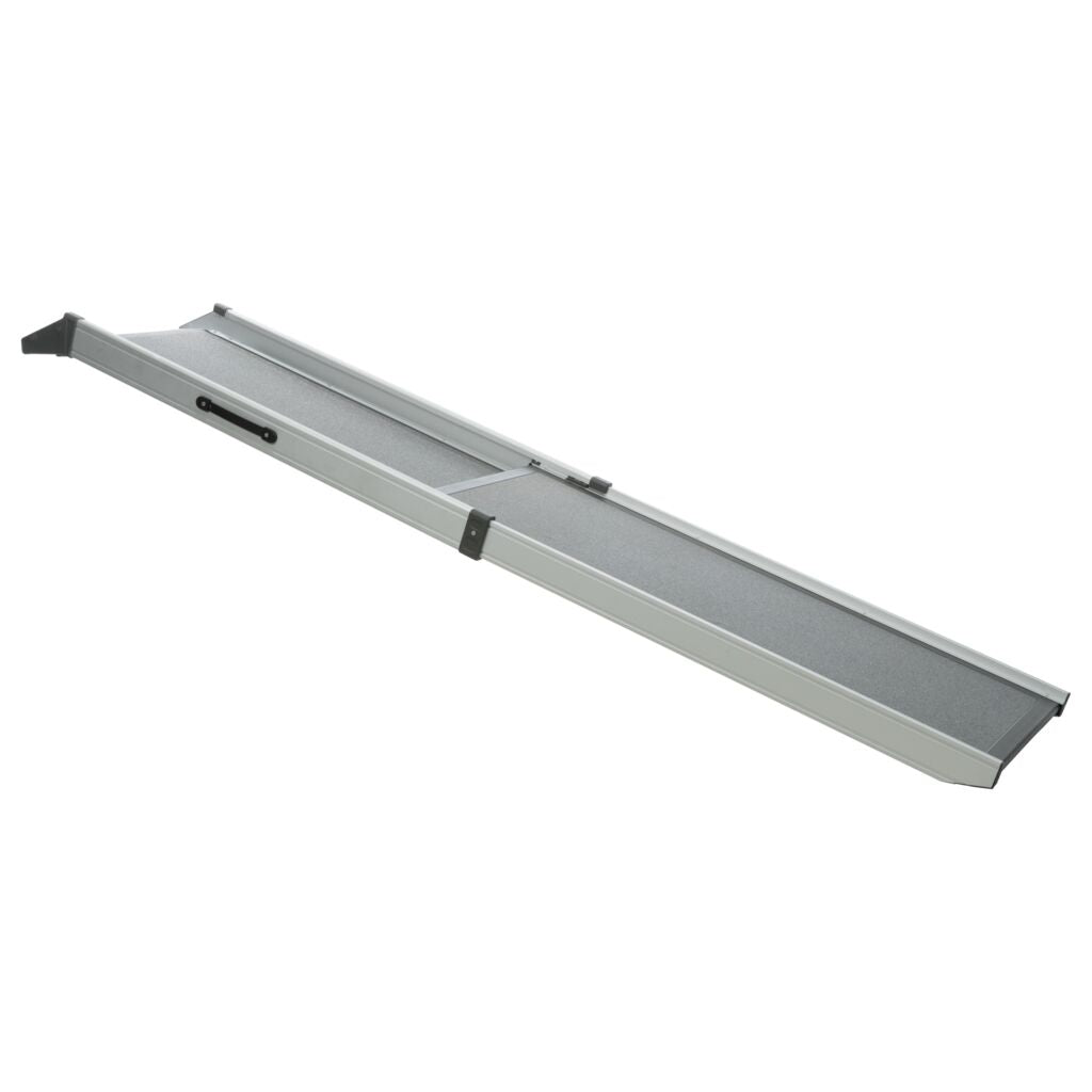 2-fach Teleskop-Rampe, Aluminium/Sandpapier-Pfoten Feinstes