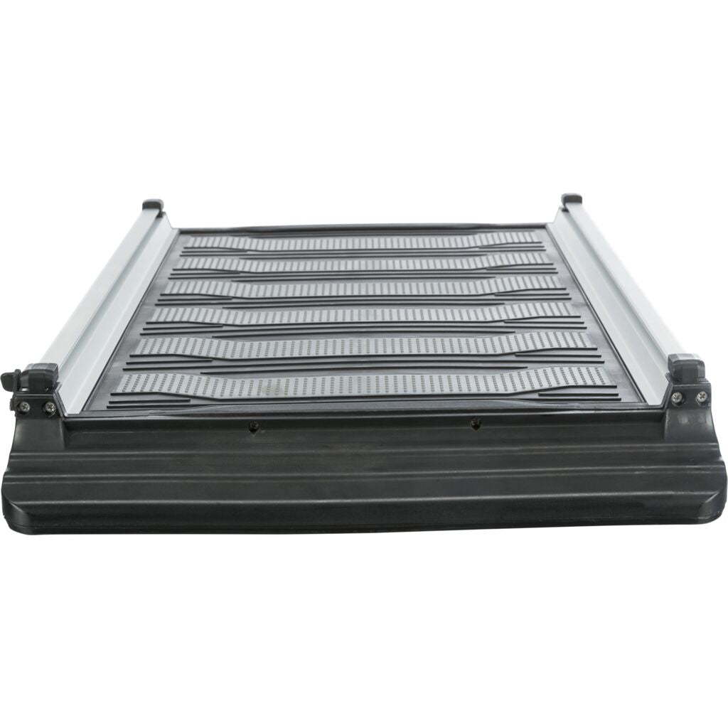 3-fach Teleskop-Rampe, Aluminium/TPR-Pfoten Feinstes
