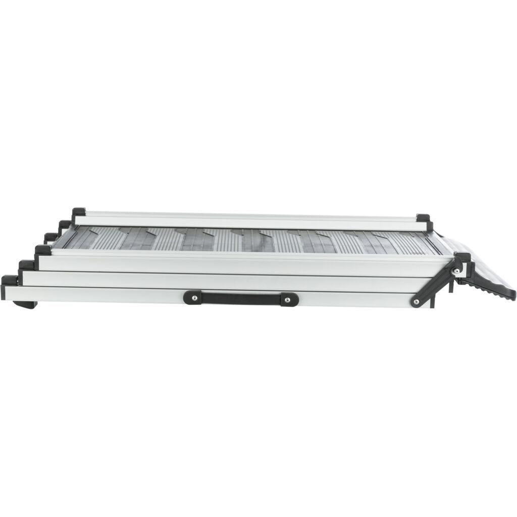 3-fach Teleskop-Rampe, Aluminium/TPR-Pfoten Feinstes