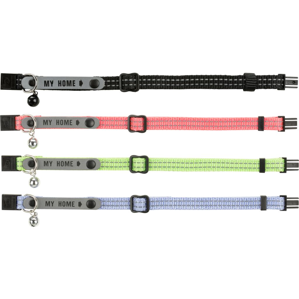 Halsband mit Adresslasche, reflektierend-Pfoten Feinstes