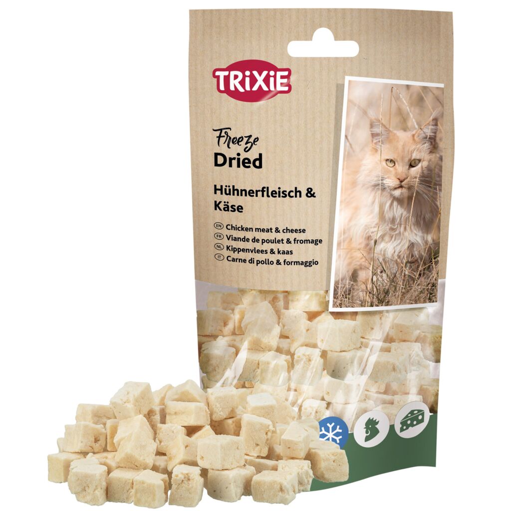 Freeze Dried Hühnerfleisch & Käse-Pfoten Feinstes