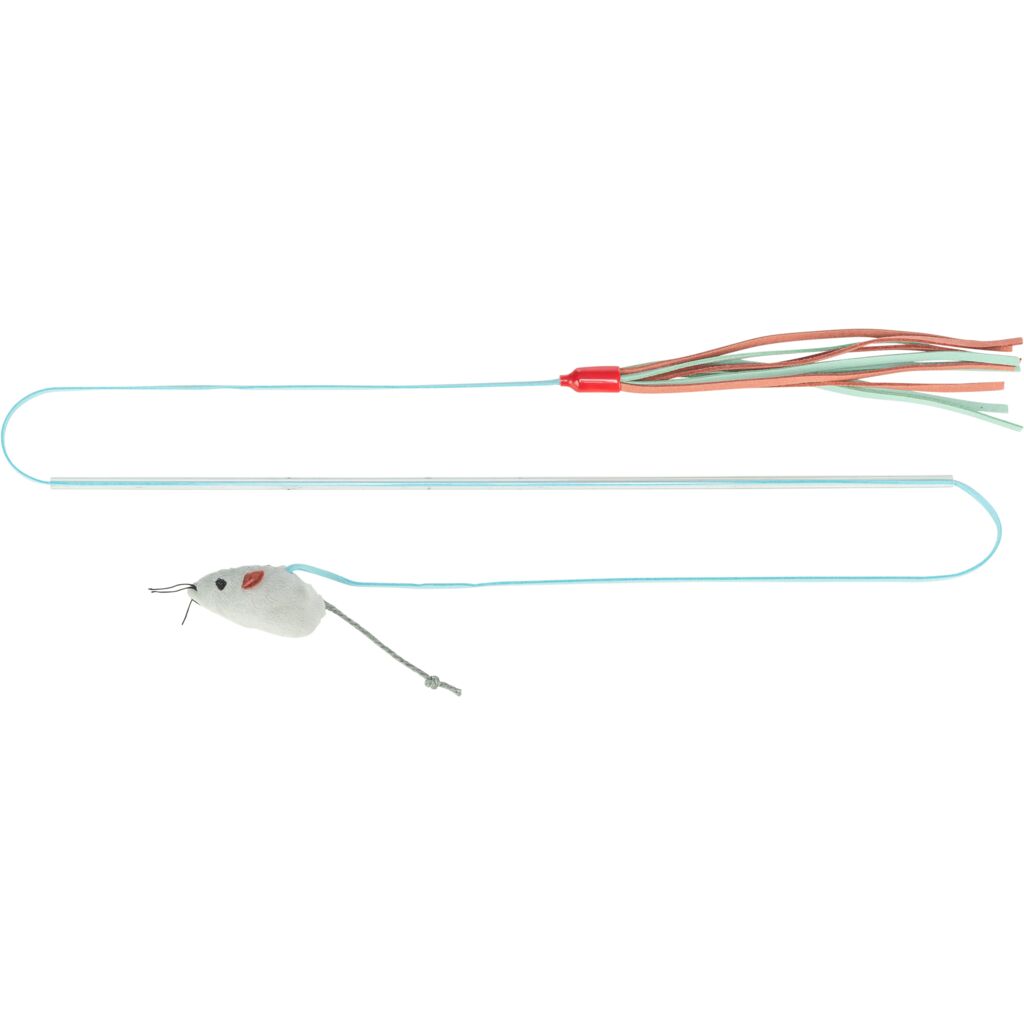 Spielangel mit 2 Spielzeugen-Pfoten Feinstes