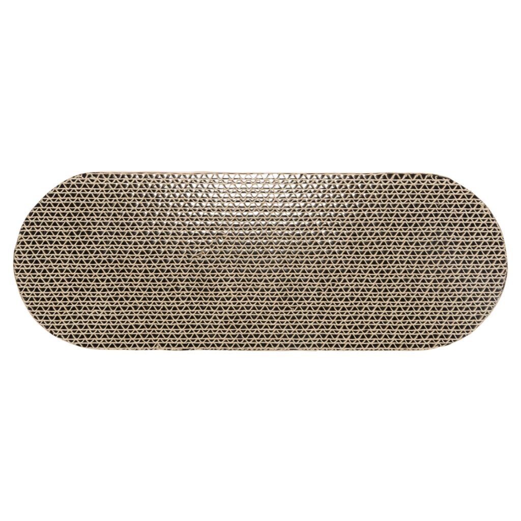 Kratzpappe mit Holzrahmen-Pfoten Feinstes