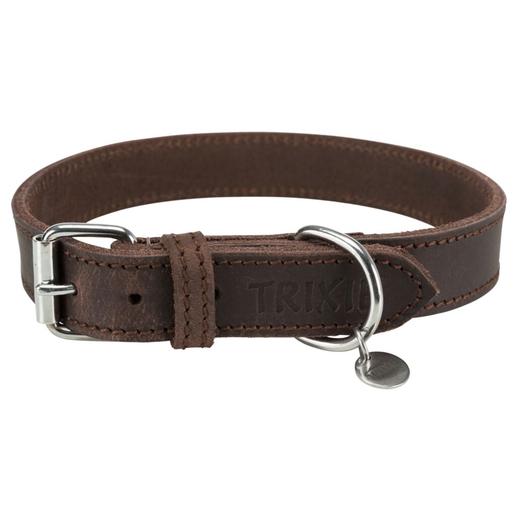 Rustic Fettleder-Halsband-Pfoten Feinstes