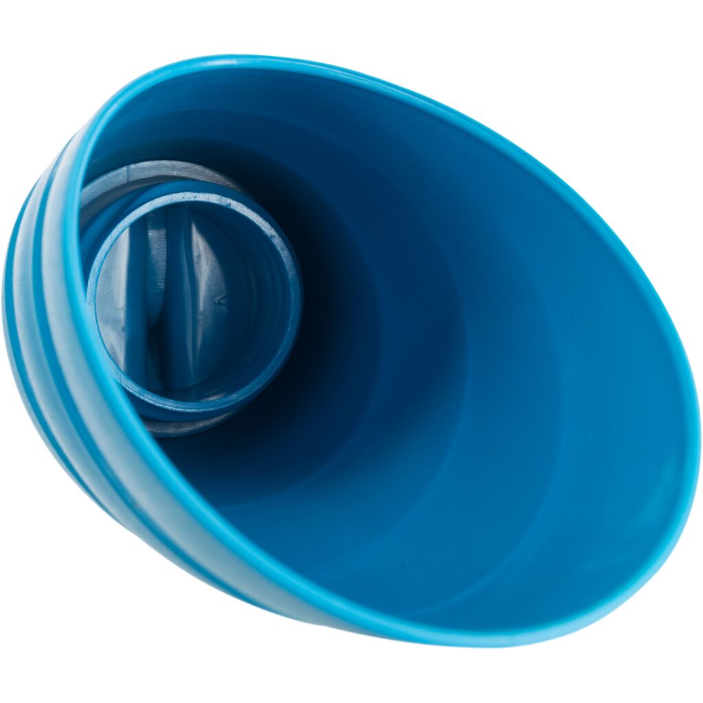 Edelstahl Flasche mit Trinknapf-Pfoten Feinstes