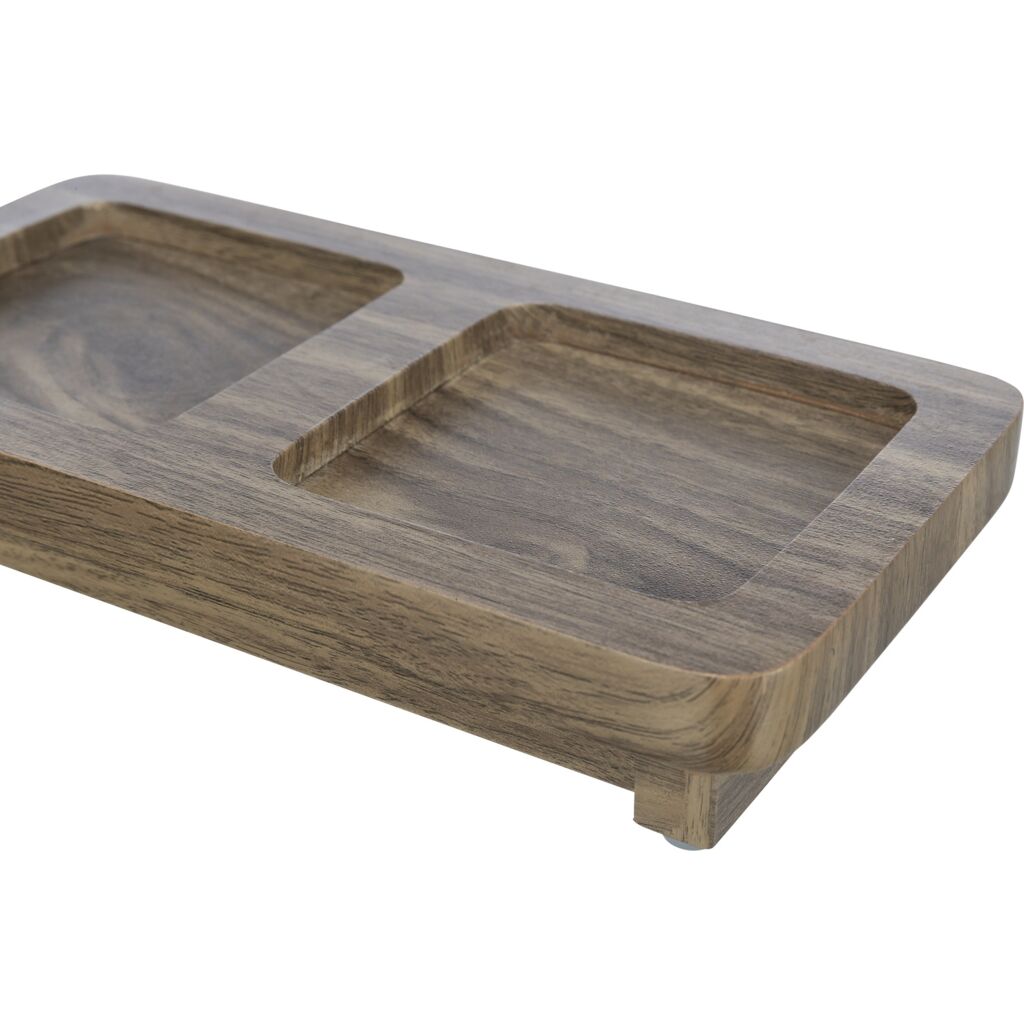 Napf-Set CityStyle, Keramik/MDF-Pfoten Feinstes
