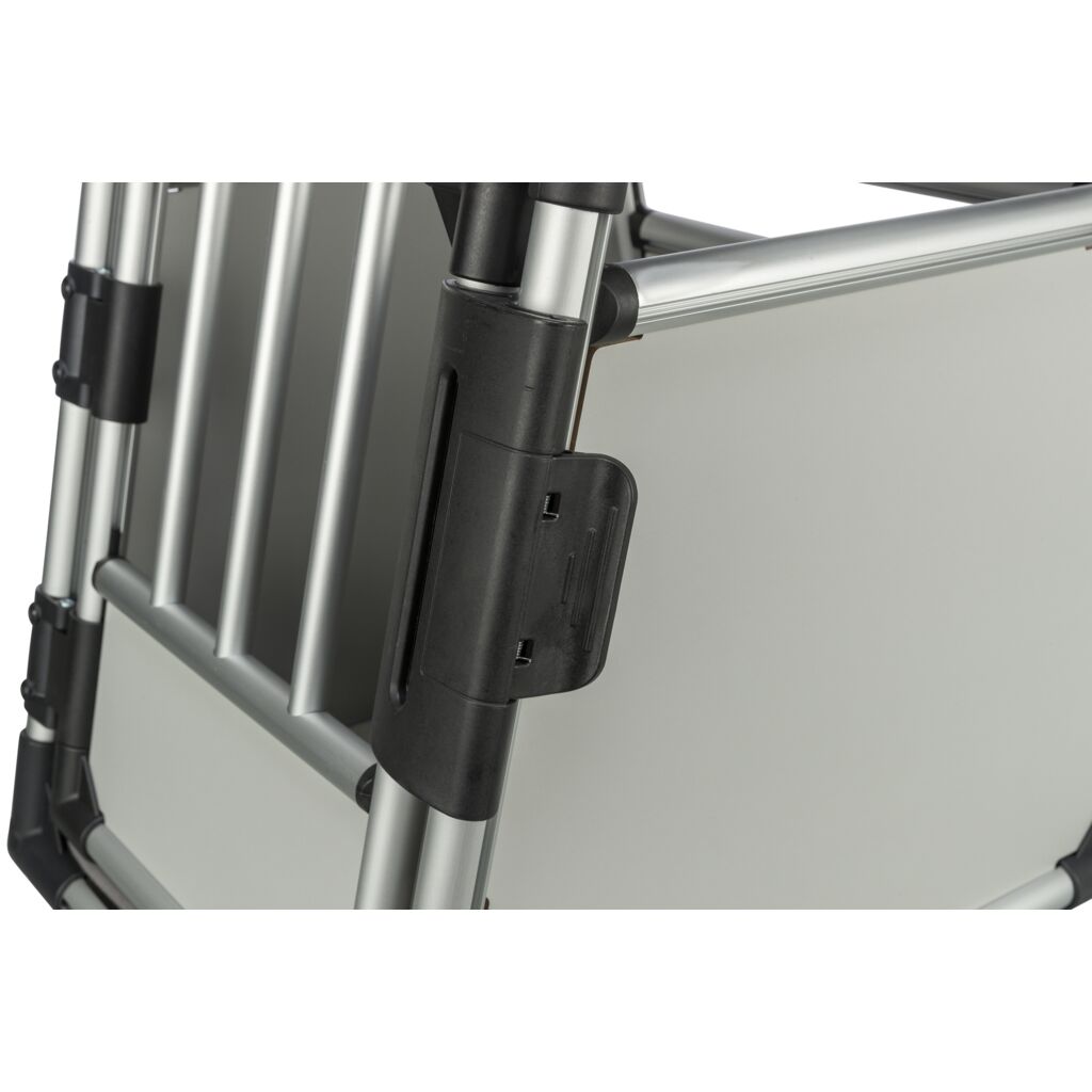 Doppel-Transportbox, Aluminium-Pfoten Feinstes