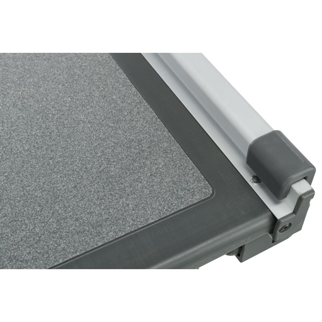 2-fach Teleskop-Rampe, Aluminium/Sandpapier-Pfoten Feinstes