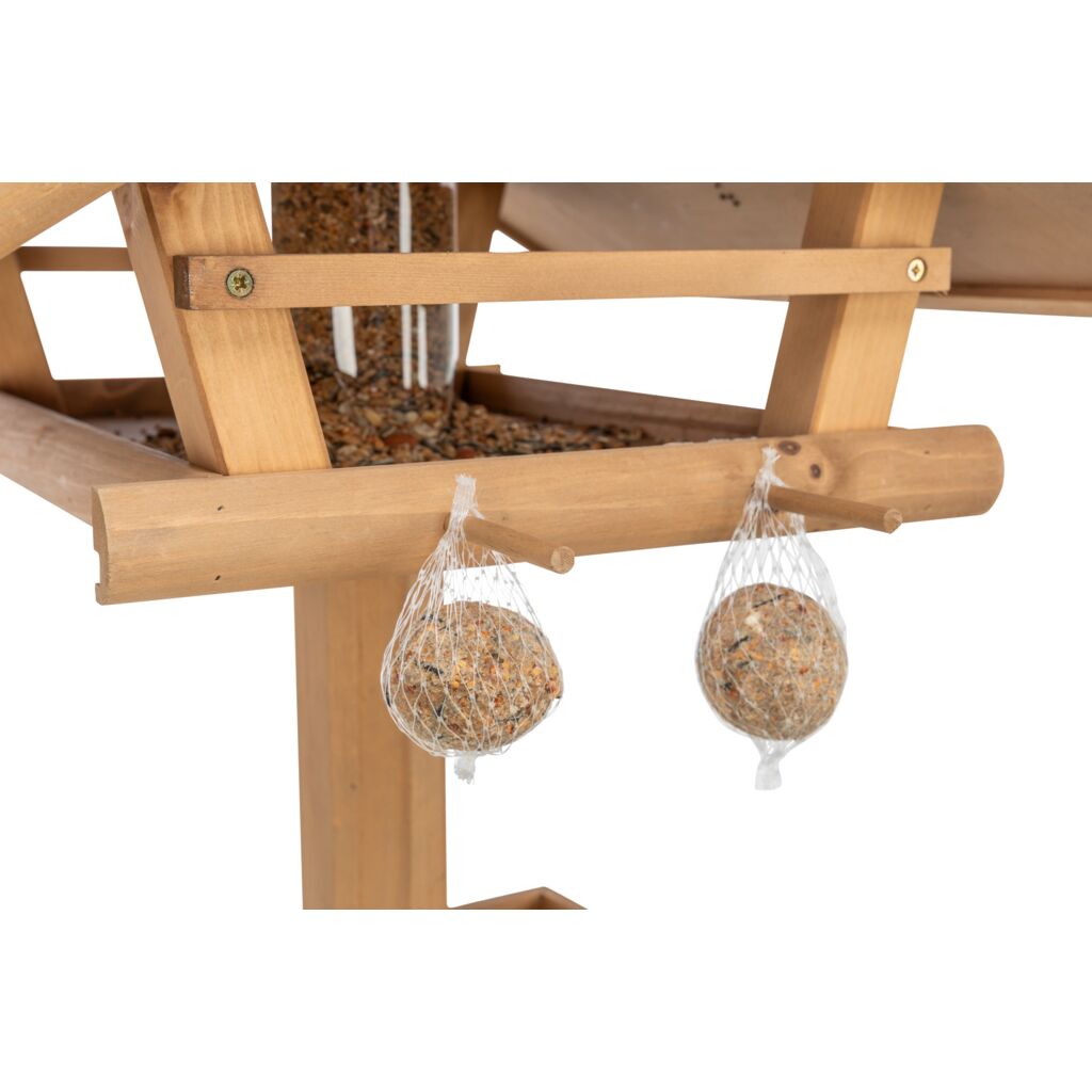 Vogelfutterhaus mit Ständer-Pfoten Feinstes