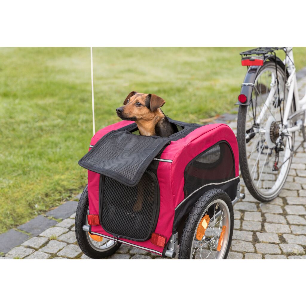 Hundefahrradanhänger-Pfoten Feinstes
