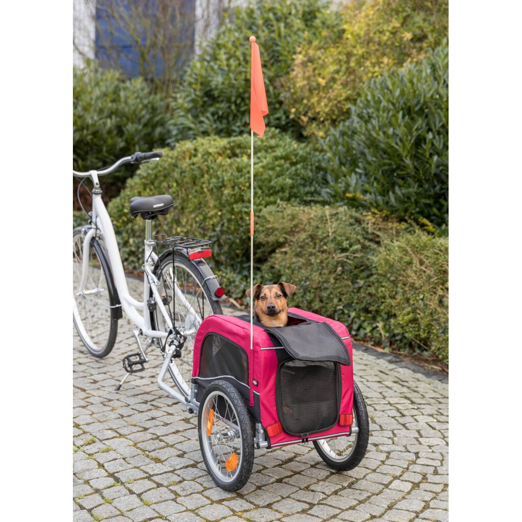 Hundefahrradanhänger-Pfoten Feinstes