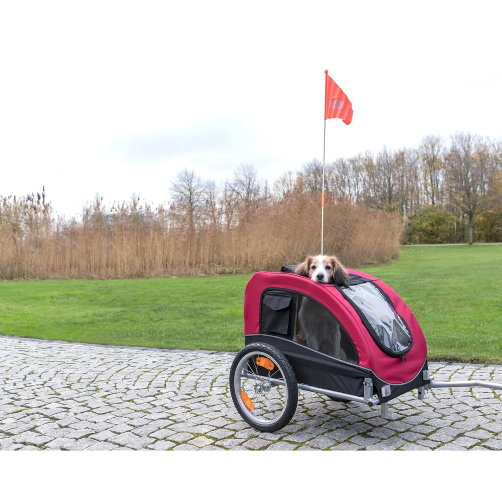 Hundefahrradanhänger-Pfoten Feinstes