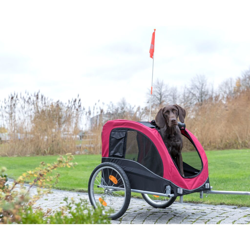 Hundefahrradanhänger-Pfoten Feinstes