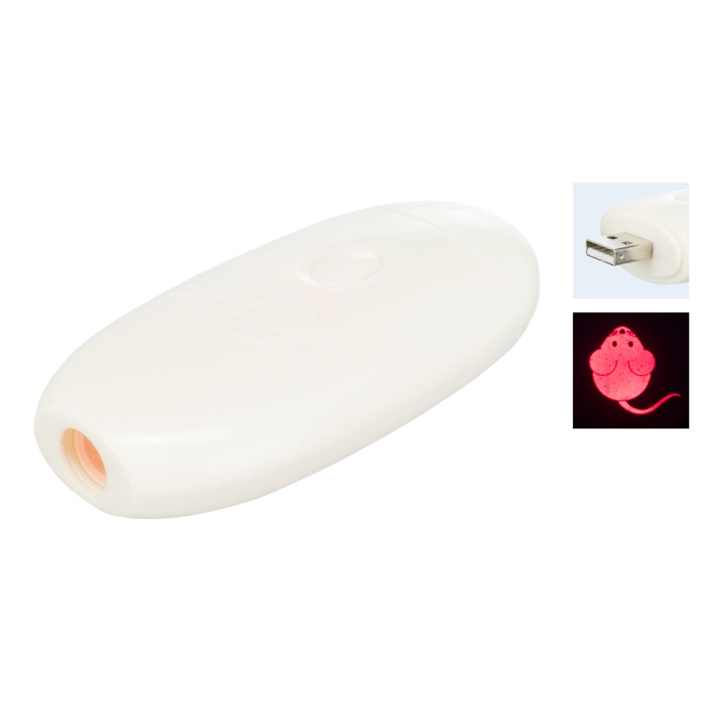 LED Pointer Catch the Light, Maus, USB-Pfoten Feinstes