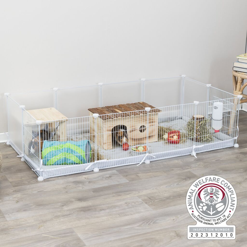 Boden für Indoor Freilaufgehege-Pfoten Feinstes