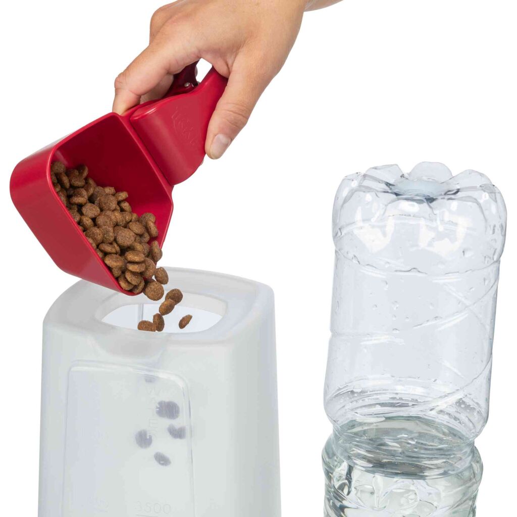 Futter- und Wasserspender-Pfoten Feinstes