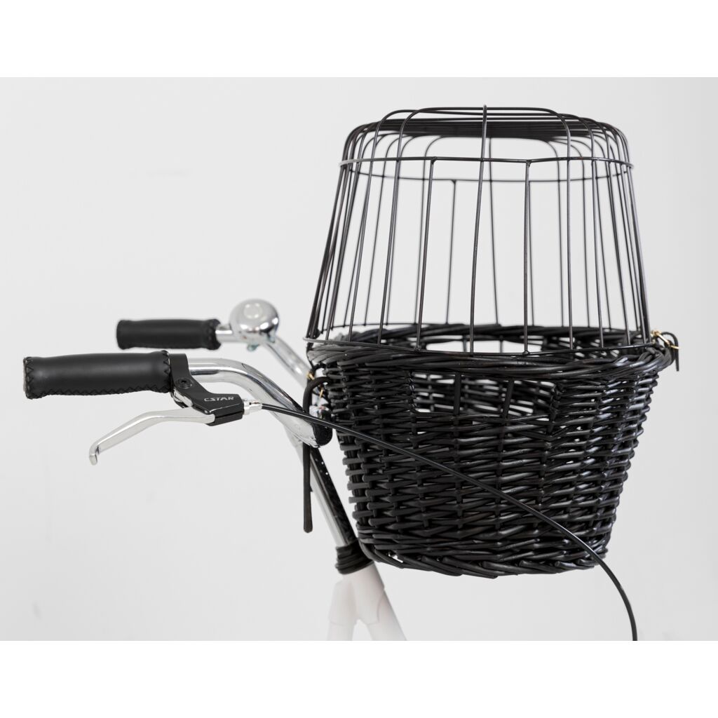 Hundefahrradkorb-Pfoten Feinstes