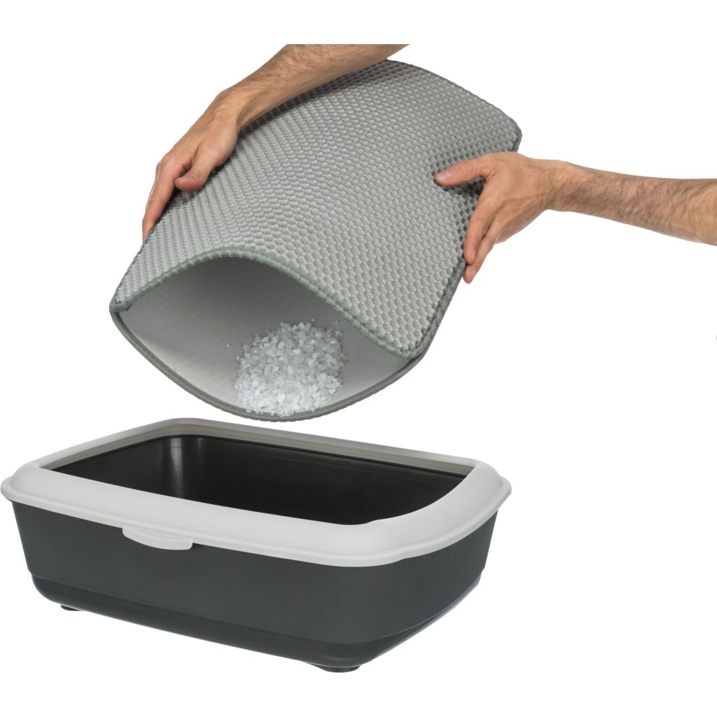 Sieb-Vorleger für Katzentoiletten-Pfoten Feinstes