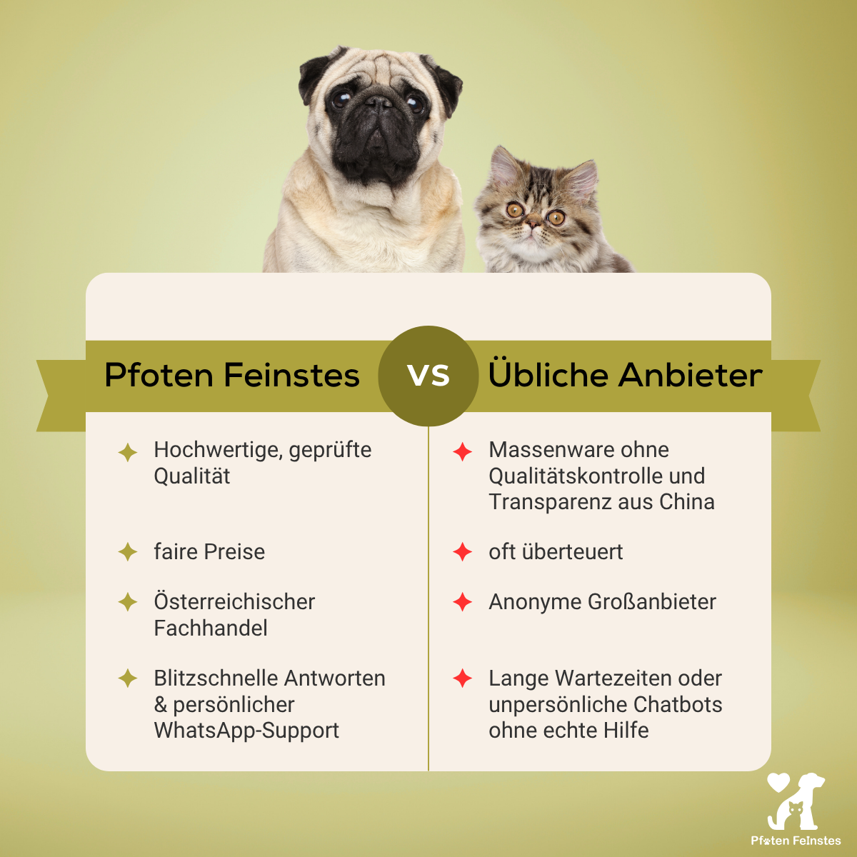 Kissenrolle-Pfoten Feinstes