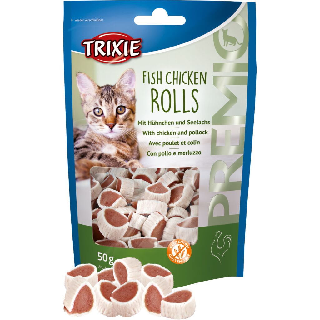 Premio Rolls mit Huhn &amp; Seelachs-Pfoten Feinstes