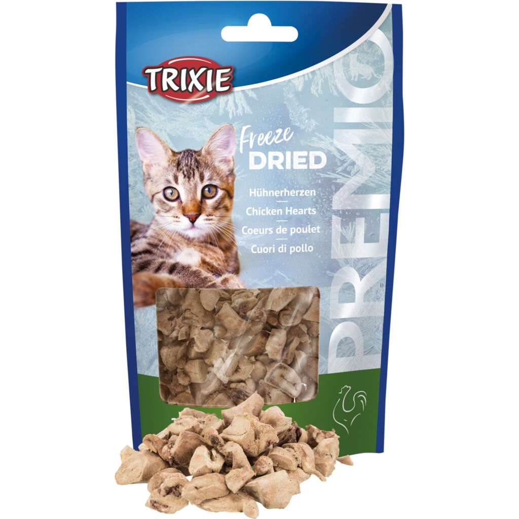 Freeze Dried Hühnerherzen-Pfoten Feinstes