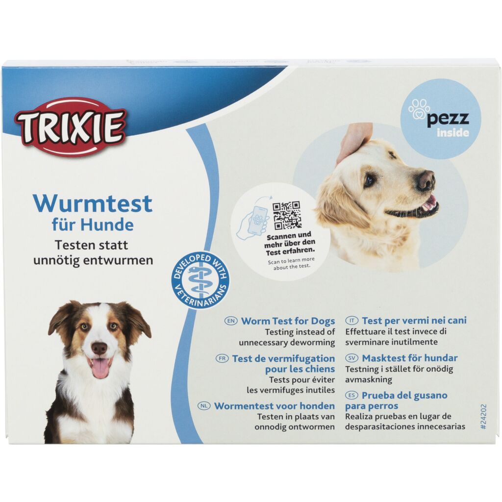 Wurmtest für Hunde-Pfoten Feinstes