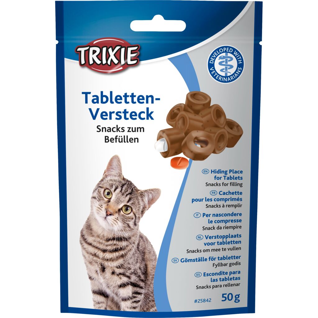 Tablettenversteck für Katzen-Pfoten Feinstes
